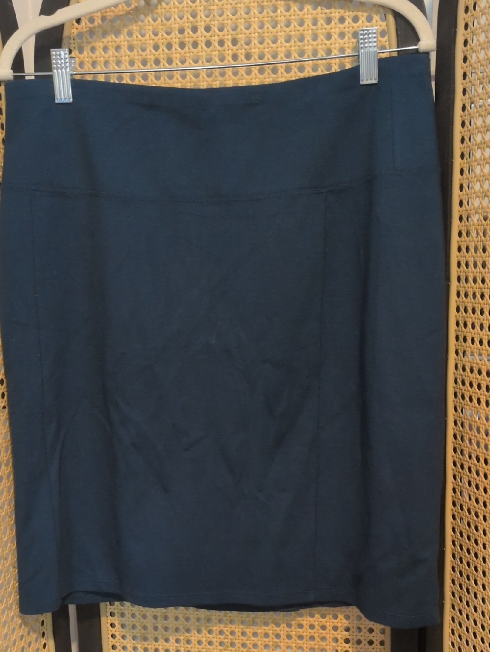 Classic Royal Blue Women's Knit Skirt